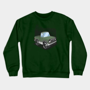 Light Green Iridescent Adventurer (White-Based) - 1972 Crewneck Sweatshirt
